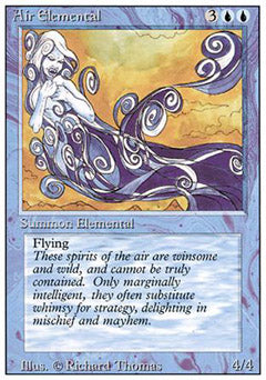 Air Elemental (Revised) Medium Play