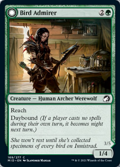 Bird Admirer / Wing Shredder (Innistrad: Midnight Hunt) Light Play
