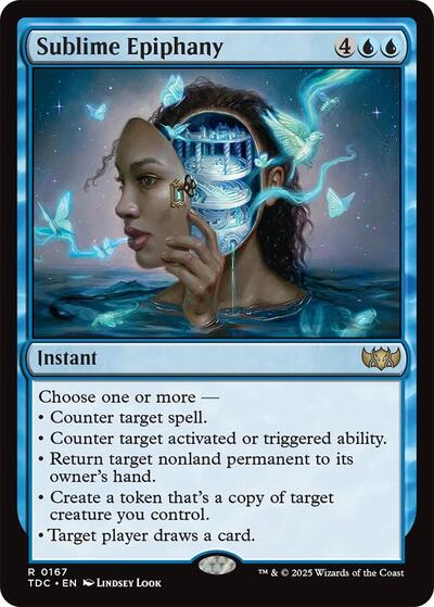 Sublime Epiphany (Commander: Tarkir: Dragonstorm) Light Play