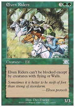 Elven Riders (Classic 6th Edition) Heavy Play