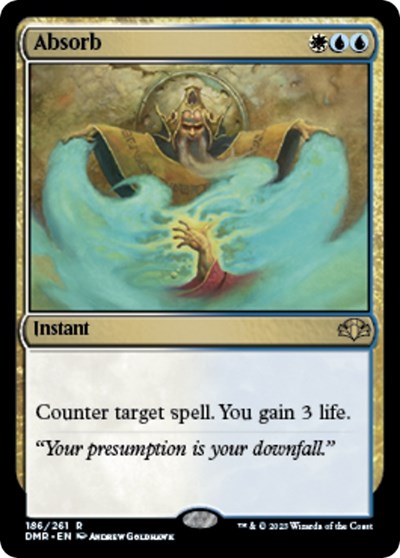 Absorb (Dominaria Remastered) Light Play Foil