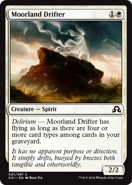 Moorland Drifter (Shadows Over Innistrad) Light Play
