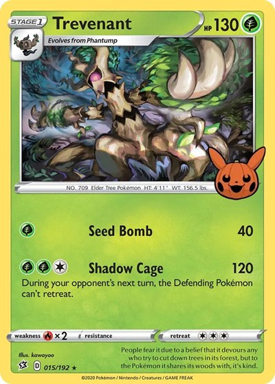 Trevenant (Trick or Trade BOOster Bundle) Light Play Holofoil