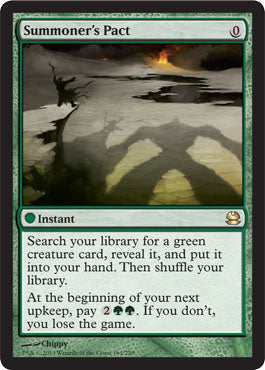 Summoner's Pact (Modern Masters) Medium Play