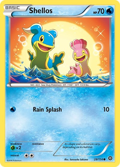 Shellos (XY - Steam Siege) Light Play