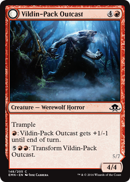 Vildin-Pack Outcast (Eldritch Moon) Light Play