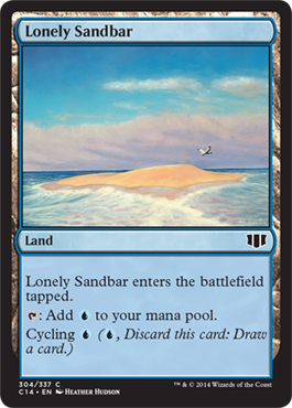 Lonely Sandbar (Commander 2014 Edition) Heavy Play