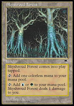 Skyshroud Forest (Tempest) Damaged / Poor