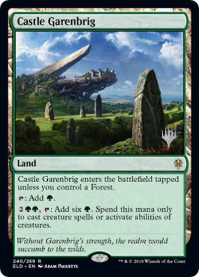 Castle Garenbrig (Promo Pack: Throne of Eldraine) Light Play Foil