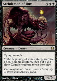 Archdemon of Unx (Shards of Alara) Medium Play