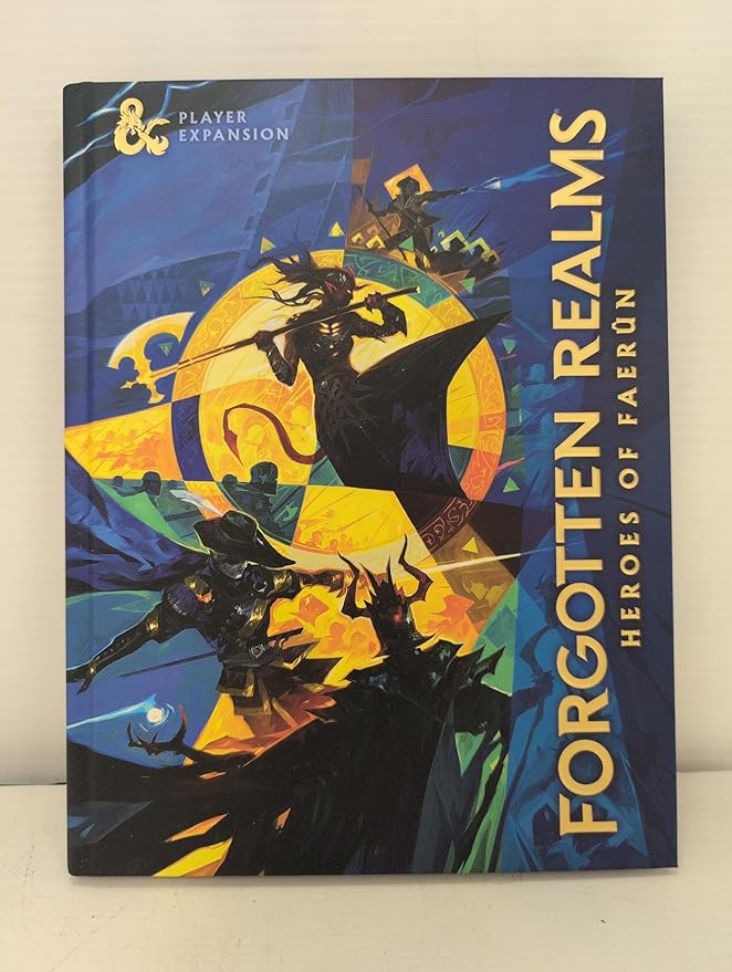 Dungeons & Dragons: Forgotten Realms: Heroes of Faerun Book (Limited Edition Alternate Cover)