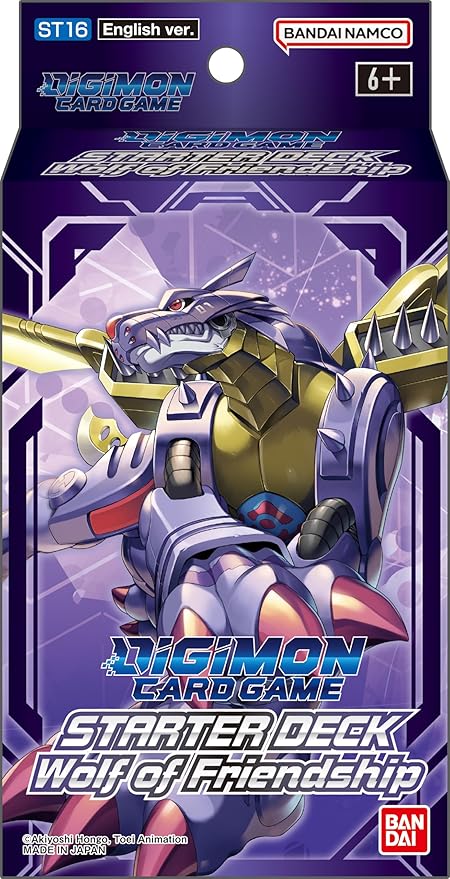 BANDAI | Digimon Card Game: Starter Deck - Wolf of Friendship (ST16)