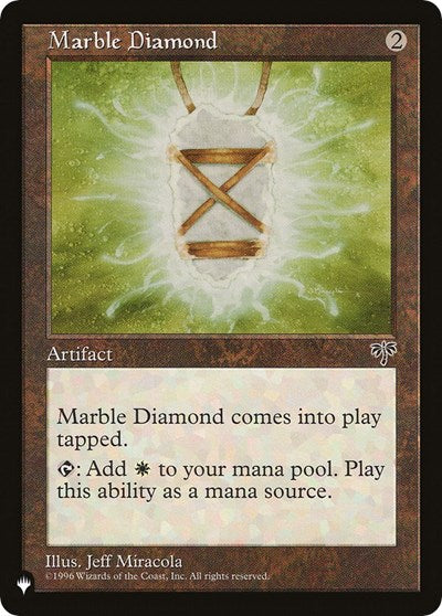Marble Diamond (The List) Light Play
