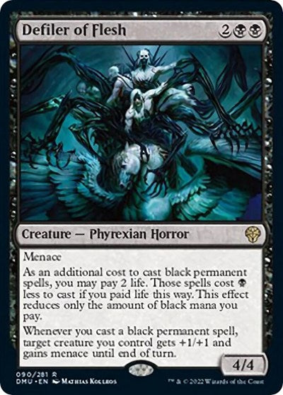 Defiler of Flesh (Dominaria United) Light Play