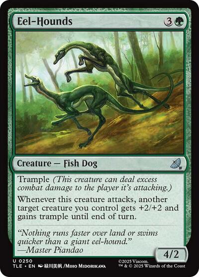 Eel-Hounds (Avatar: The Last Airbender: Eternal-Legal) Light Play Foil
