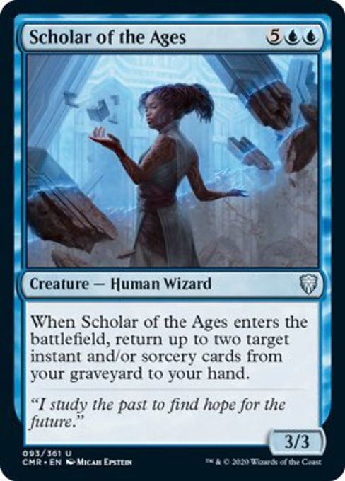 Scholar of the Ages (Commander Legends) Light Play