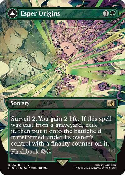 Esper Origins (Borderless) (Universes Beyond: FINAL FANTASY) Light Play