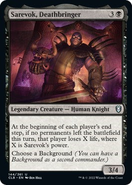Sarevok, Deathbringer (Commander Legends: Battle for Baldur's Gate) Light Play Foil