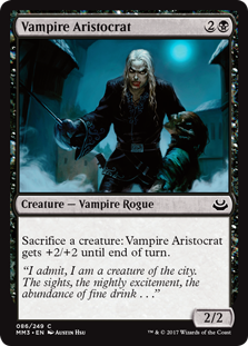 Vampire Aristocrat (Modern Masters 2017) Light Play