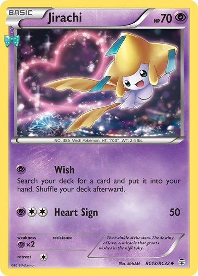 Jirachi (Generations: Radiant Collection) Medium Play Holofoil