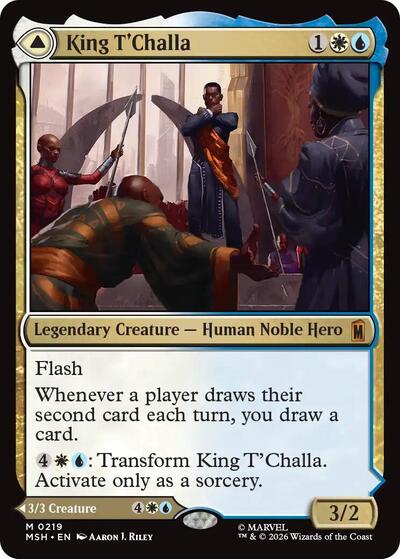 King T'Challa (Marvel Super Heroes) Light Play