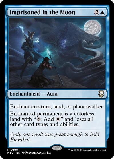 Imprisoned in the Moon (Commander: Modern Horizons 3) Light Play