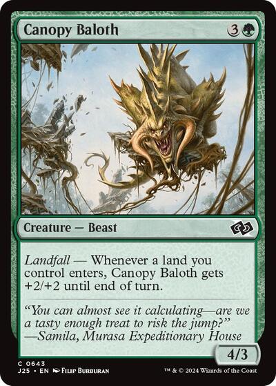 Canopy Baloth (Foundations Jumpstart) Light Play