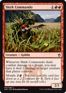 Skirk Commando (Masters 25) Light Play