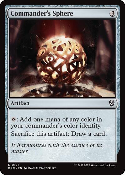 Commander's Sphere (Commander: Aetherdrift) Light Play