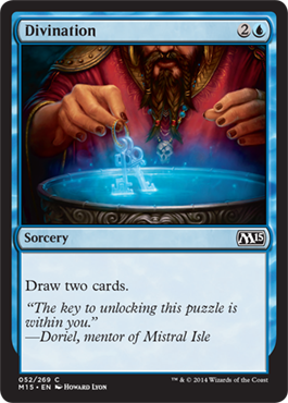 Divination (Magic 2015 Core Set) Light Play