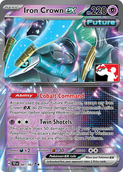 Iron Crown ex (Prize Pack Series Cards) Damaged / Poor Holofoil