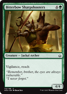 Bitterbow Sharpshooters (Hour of Devastation) Light Play