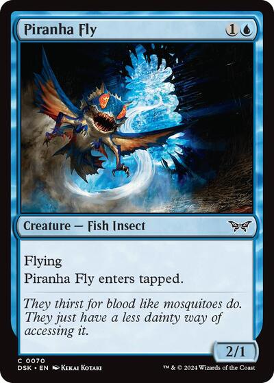 Piranha Fly (Duskmourn: House of Horror) Light Play