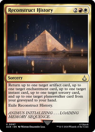 Reconstruct History (Universes Beyond: Assassin's Creed) Light Play Foil
