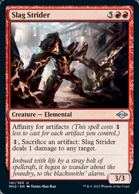 Slag Strider (Modern Horizons 2) Light Play