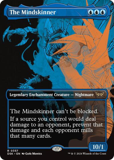 The Mindskinner (Showcase) (Duskmourn: House of Horror) Light Play Foil