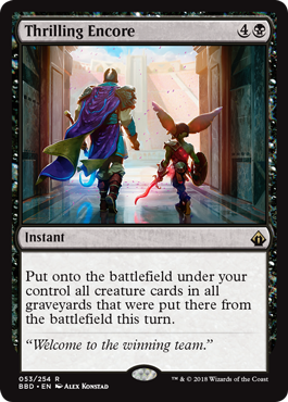 Thrilling Encore (Battlebond) Light Play