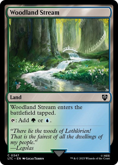 Woodland Stream (Commander: The Lord of the Rings: Tales of Middle-earth) Light Play