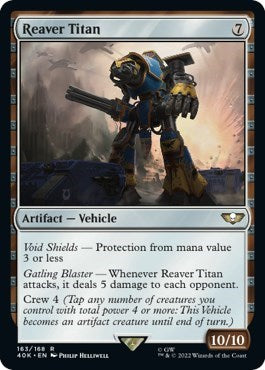 Reaver Titan (Universes Beyond: Warhammer 40K) Near Mint