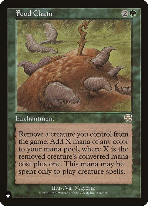 Food Chain (The List) Light Play