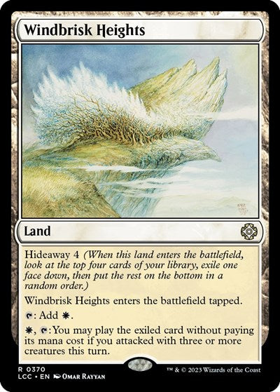 Windbrisk Heights (Commander: The Lost Caverns of Ixalan) Light Play