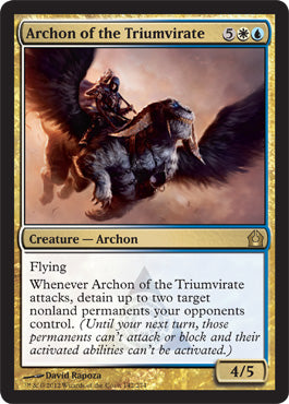 Archon of the Triumvirate (Return to Ravnica) Medium Play