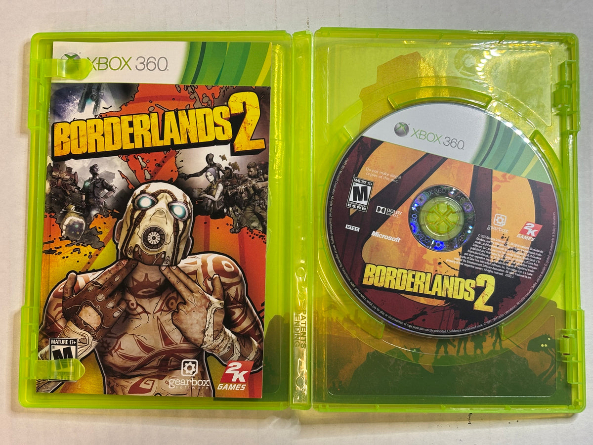 Borderlands 2 (Xbox 360) (Complete in Box) (Tested/Working)