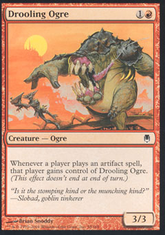Drooling Ogre (Darksteel) Light Play