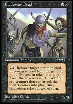 Balduvian Dead (Alliances) Light Play