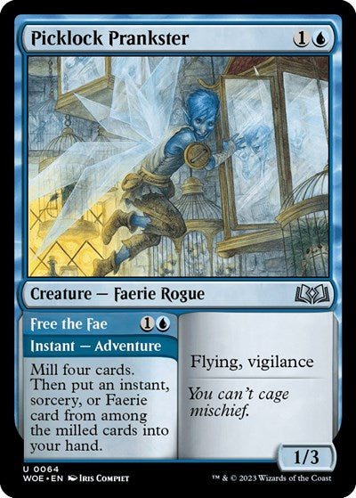 Picklock Prankster (Wilds of Eldraine) Light Play