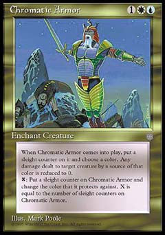 Chromatic Armor (Ice Age) Medium Play