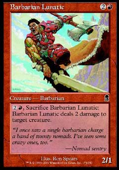 Barbarian Lunatic (Odyssey) Light Play