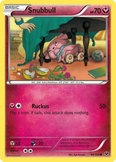 Snubbull (XY - Fates Collide) Light Play