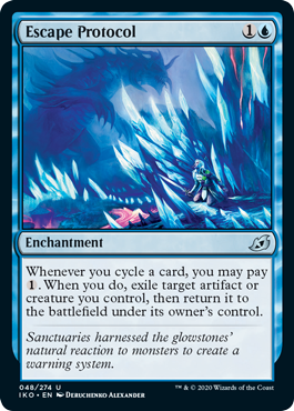 Escape Protocol (Ikoria: Lair of Behemoths) Light Play Foil